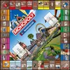 A collage of images depicting the Monopoly Warendorf board game, featuring various landmarks and scenes from the city. Produktbild-Vorschau