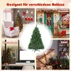 COSTWAY 135cm albero di Natale artificiale con LED bianco Anteprima dell’immagine prodotto 8
