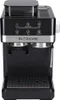 A black BlitzHome espresso machine with a built-in grinder is shown against a white background. The machine has a touch screen interface with various icons and text labels. Náhled obrázku produktu