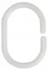 Sepio Duschvorhangringe 12 Stück, 5,8 x 3,9 cm, Weiß Produktbild-Vorschau 2