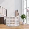 Barrière de sécurité Relaxdays, barrière autoportante, H x Voir les images du produit 2