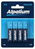 A package of four AA alkaline batteries from Alpalium. Produktbild-Vorschau