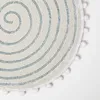 HOMESCAPES Kulatá koupelnová předložka Spiral, 60 cm - Náhled obrázku produktu 4