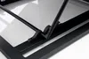 A close-up view of the black metal frame and support mechanism of a lounge chair. Produktbild-Vorschau