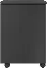 vidaXL Armoire à roulettes Gris 34 x 39 x 56 cm Bois de pin Voir les images du produit 5