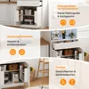 Armoire de cuisine Merax avec éclairage LED, armoire haute Voir les images du produit 8