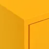 vidaXL Armoire de stockage jaune moutarde 80x35x101,5 cm Voir les images du produit 6