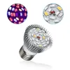 A grow light bulb with close-up views of its LED components. Náhľad obrázku produktu