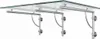 Glaszentrum Hagen 200x90 cm Glasvordach Klar V2A-LB3 Produktbild-Vorschau 1