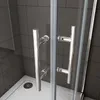Duschspa Duschkabinen 80x80x185cm Schiebetür Eckeinstieg Produktbild-Vorschau 5