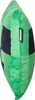Cuscino - 38 x 38 cm - Verde - Nero - Velluto Anteprima dell’immagine prodotto 2