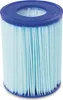 A close-up studio shot of a cylindrical water filter cartridge. Produktbild-Vorschau