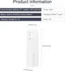 Product information and dimensions for a smart curtain motor. Podgląd zdjęcia produktu