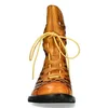 Laura Vita Damen Stiefelette aus Leder mit Lochmuster Produktbild-Vorschau 4