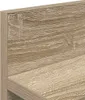 Vešiak na stenu Sonoma dub 100 x 10,5 x 18 cm Kompozitné Náhľad obrázku produktu 9