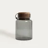 HOMLA SORENA-Behälter, grau, niedrig, 1 l Produktbild-Vorschau 5