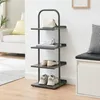 Botník 'Poytya' pro 4 páry bot, ocel, 96 x 34 x 32 cm, Náhled obrázku produktu 1