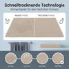 Komfortec Badvorleger Set 2 Teilig, Frottee Duschvorleger, Produktbild-Vorschau 6