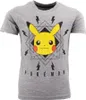 Pokémon Pikachu Kinder kurzarm T-Shirt – Grau / 110/116 Produktbild-Vorschau 1
