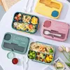 Brotdose mit Fächern 1300ml – Große Lunchbox Erwachsene & Produktbild-Vorschau 5