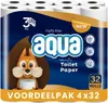 AQUA Triple Soft Toilettenpapier- 128 Rollen WC-Papier - Produktbild-Vorschau 1