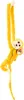 Leantoys Maskottchen Plüsch Affe mit Baby, gelb 90 cm Produktbild-Vorschau 5