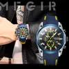 Zegarek męski MEGIR 2144, wielofunkcyjny chronograf, modny Podgląd zdjęcia produktu 8