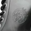ANGRY ITCH-8-Loch Grün Rub-Off Ranger Armee Leder Stiefel Produktbild-Vorschau 7