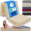 ELONEO Matelas pliant, matelas d'invité, matelas pliable en Voir les images du produit 1