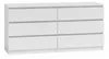Topeshop M6 140 BIEL 2X3, Weiß, 6 Schublade(n), Produktbild-Vorschau 14