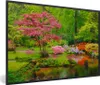 MuchoWow® Gerahmtes Poster Brücke - Japanisch - Botanisch - Produktbild-Vorschau 1