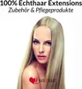 hair2heart Bonding Extensions Echthaar glatt 10/1 hellblond Produktbild-Vorschau 2