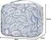 Trousse de toilette femme Suspendue Feuille Bleue Voir les images du produit 8