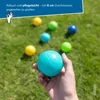 alldoro 60044 Boccia-spel, set van 9 stuks met 8 gekleurde Productafbeelding-voorbeeld 14