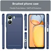 Redmi 13C Hülle, Carbon-Faser TPU Silikon Stoßfest Produktbild-Vorschau 2