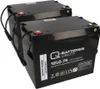 Ersatzakku f. Invacare Comet & Comet HD 2x Bleiakku 12LC-75 Produktbild-Vorschau 1