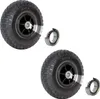 2x Sackkarrenrad Luftrad 260x85 mm 3.00-4 60 mm versetze Produktbild-Vorschau 1