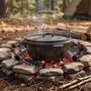 HAMSON Dutch Oven smaltato | 5,5 litri | Pentola senza Anteprima dell’immagine prodotto 2