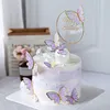 Schmetterling Geburtstag Deko Set Lila Party Mädchen Produktbild-Vorschau 7