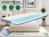 7-zónový matracový topper - 180x200 cm- Ergonomický topper Náhľad obrázku produktu 4