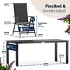 CASARIA® Gartenmöbel Set 8 Stühle mit WPC Tisch 180x80cm Produktbild-Vorschau 7