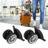Roulettes pour valises, nylon, noir, set de 2, remplacement Voir les images du produit 2