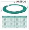 AREBOS Trampolin Randabdeckung Ø 457 cm Grün | UV-beständig Produktbild-Vorschau 7