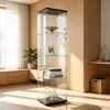 INONEFT, vetrine espositive in vetro, colore nero, design Anteprima dell’immagine prodotto 3