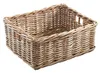 Kobolo Rattankorb Regalkorb Aufbewahrungskor eckig Rattan Produktbild-Vorschau 1