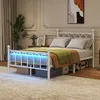 MODFU Metallbett 120x200 LED-Bettrahmen mit Produktbild-Vorschau 3