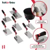 KOTARBAU® Maurerkellen Set Edelstahl + Gipsbecher Kellen Produktbild-Vorschau 6