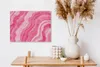 MuchoWow® - Leinwandbilder - Achat Geode - Rosa - Kristall Produktbild-Vorschau 3