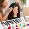 Kit coiffure complet : Tête à coiffer professionnelle pour Voir les images du produit 9