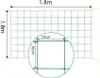 Opěrná síť pro popínavé rostliny 1,8 x 1,8 m Náhled obrázku produktu 2